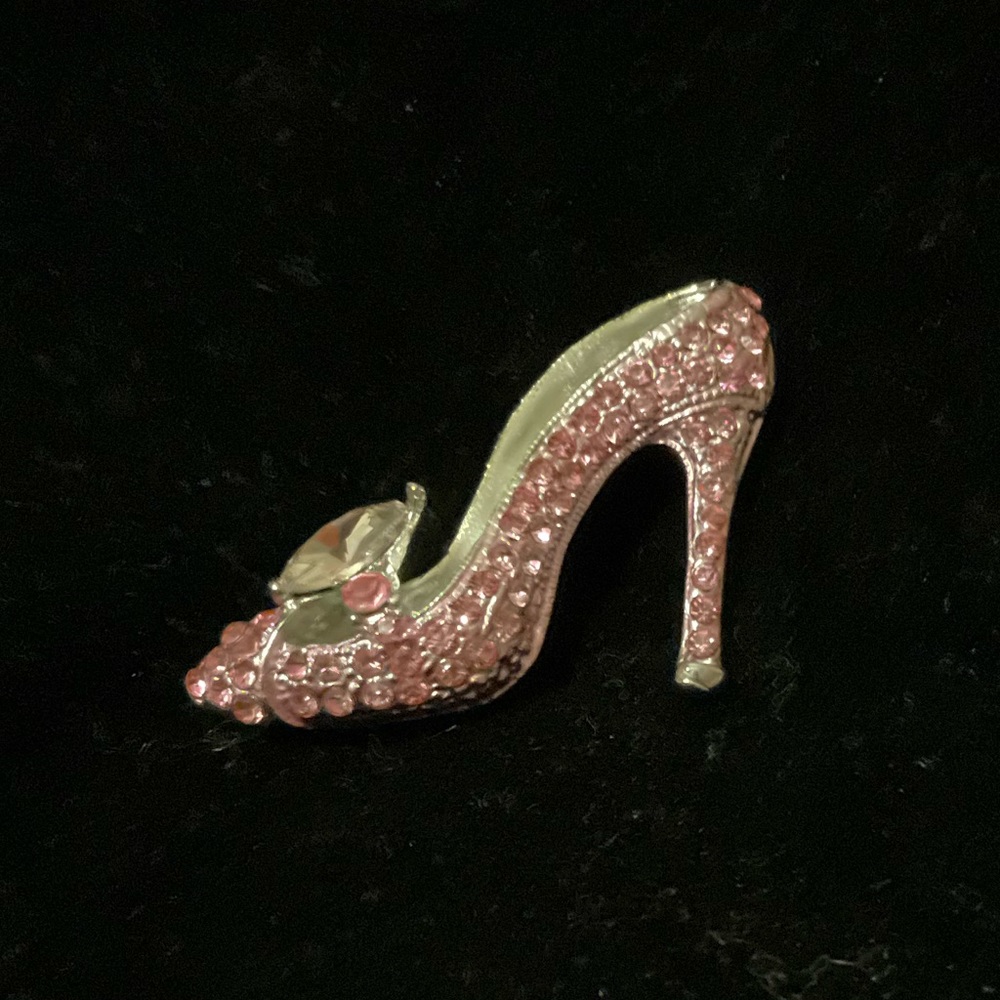 Rhinestone High heel Pin